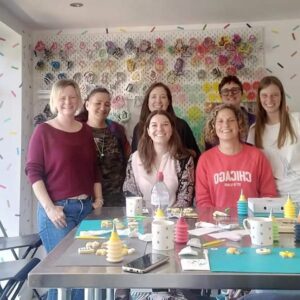 Biscuits by Sarah B team building socials biscuit decorating