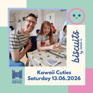 Highcliffe Food & Arts Festival Saturday biscuit decorating kawaii cuties