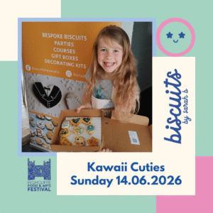 Highcliffe Food & Arts Festival Sunday biscuit decorating kawaii cuties