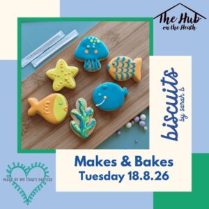 Makes & Bakes biscuit decorating and bath bomb making session