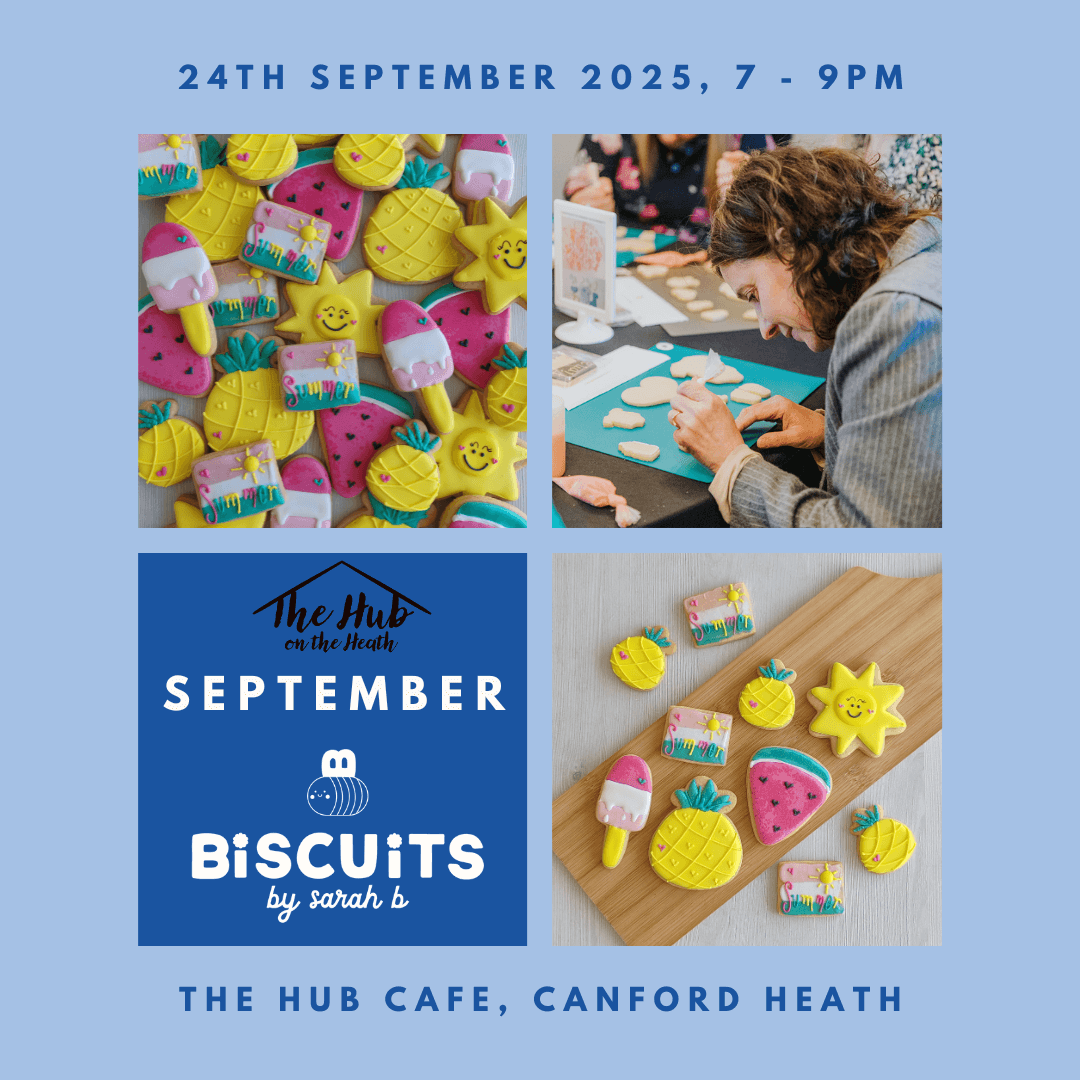 Summer Vibes HUB Cafe Biscuit Decorating September 2025