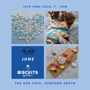 Biscuit Decorating Class at the HUB Cafe for Father's Day
