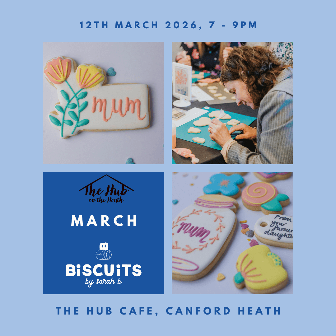 Biscuit Decorating Class at the HUB Cafe for Mother's Day