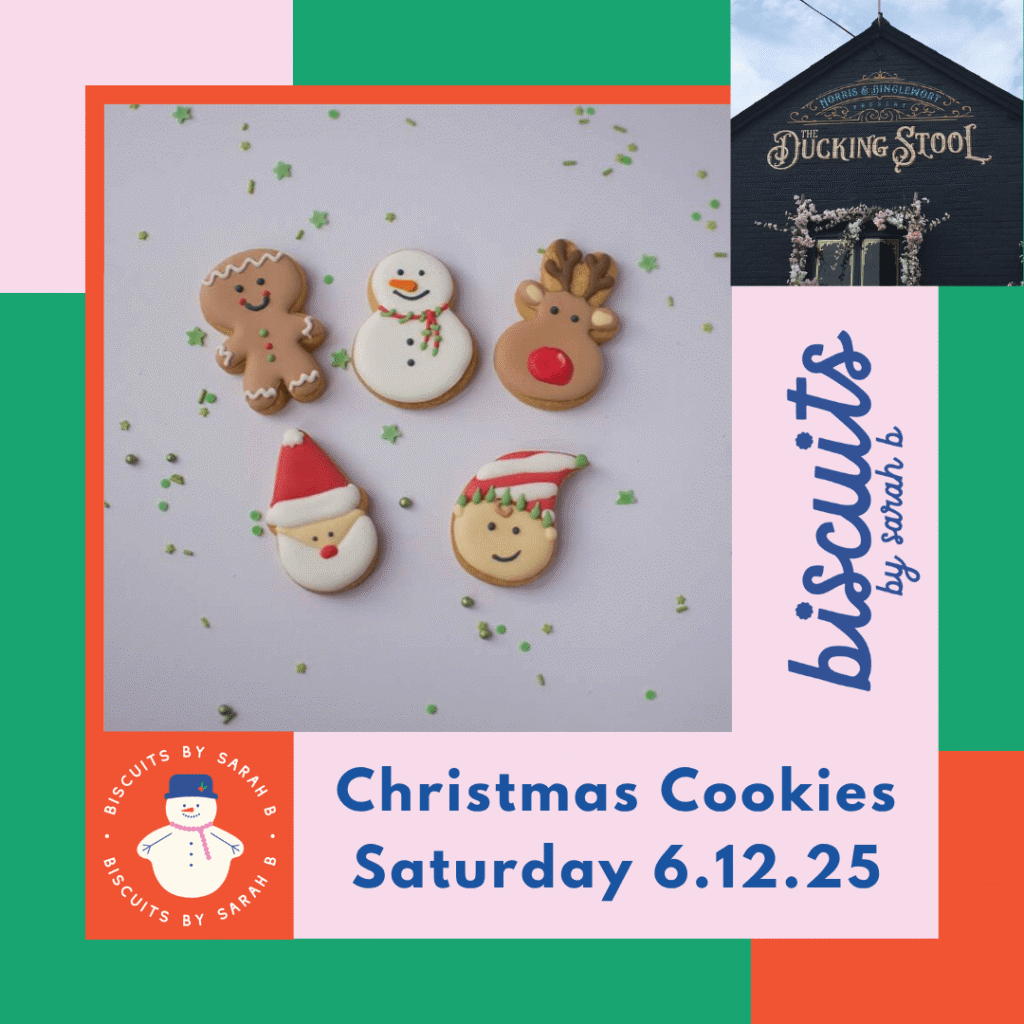 Ducking Stool Christmas Cookies Class