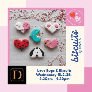 Valentine's Biscuit Decorating for Children at Darcy's