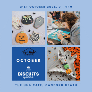 HUB Cafe October Biscuit Decorating Class on a Spooky Theme