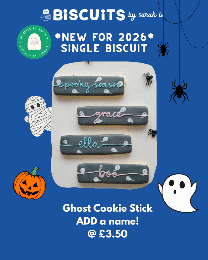 Ghost Named Cookie Stick Biscuit